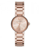 Marc Jacobs Peggy Rose Gold Dial Rose Gold Steel Strap Watch for Women - MBM3406 Authentic Buy Shop Now