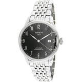 Tissot Le Locle Powermatic 80 Black Dial Silver Steel Strap Watch For Men - T006.407.11.052.00 Authentic Buy Shop Now