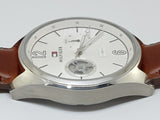 Tommy Hilfiger Deacon White Dial Brown Leather Strap Watch for Men - 1791550 Authentic Buy Shop Now