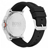 Hugo Boss Detroit Sport Quartz Black Dial Black Rubber Strap Watch for Men - 1550006 Authentic Buy Shop Now