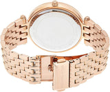 Michael Kors Darci Purple Dial Rose Gold Steel Strap Watch for Women - MK3400 Authentic Buy Shop Now