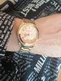 Michael Kors Blair Gold Dial Gold Steel Strap Watch for Women - MK5639 Authentic Buy Shop Now