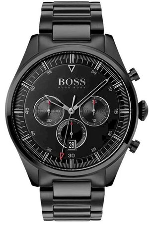 Hugo Boss Pioneer Black Dial Black Steel Strap Watch for Men - 1513714 Authentic Buy Shop Now