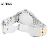 Guess Odyssey Blue Dial Two Tone Steel Strap Watch For Men - W1107G3 Authentic Buy Shop Now
