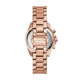 Michael Kors Bradshaw Chronograph Rose Gold Dial Rose Gold Steel Strap Watch For Women - MK6321 Authentic Buy Shop Now