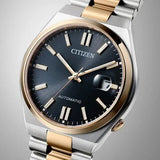Citizen Tsuyosa Automatic Grey Dial Two Tone Steel Strap Watch For Men - NJ0154-80H Authentic Buy Shop Now