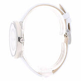 Swarovski Crystalline Pure White Dial White Leather Strap Watch for Women - 5275046 Authentic Buy Shop Now
