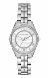 Michael Kors Lauryn Mother of Pearl Dial Silver Steel Strap Watch for Women - MK3900 Authentic Buy Shop Now