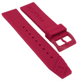 Tommy Hilfiger Denim Quartz Red Dial Red Rubber Strap Watch for Men - 1791323 Authentic Buy Shop Now