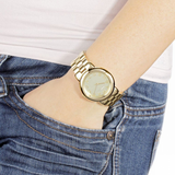 Marc Jacobs Marci Gold Dial Gold Steel Strap Watch for Women - MBM3174 Authentic Buy Shop Now