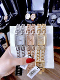 Guess MOD Heavy Metal Diamonds Gold Dial Gold Steel Strap Watch for Women - W0072L1 Authentic Buy Shop Now