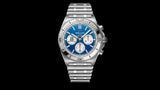 Breitling Chronomat B01 42 Six Nations Italy Blue Dial Silver Steel Strap Watch for Men - AB0134A41C1A1 Authentic Buy Shop Now