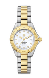 Tag Heuer Aquaracer White Mother of Pearl Dial Watch for Women - WBD1322.BB0320 Authentic Buy Shop Now