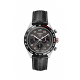Tag Heuer Carrera Porsche Chronograph Special Edition Black Dial Black Leather Strap Watch for Men - CBN2A1F.FC6492 Authentic Buy Shop Now