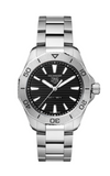 Tag Heuer Aquaracer Professional 200 Date Black Dial Silver Steel Strap Watch for Men - CBP1110.BA0627 Authentic Buy Shop Now