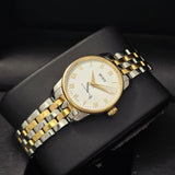 Mido Baroncelli III Automatic White Dial Two Tone Steel Strap Watch For Women - M7600.9.26.1 Authentic Buy Shop Now
