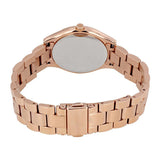 Michael Kors Slim Runway Rose Gold Dial Rose Gold Steel Strap Watch for Women - MK3513 Authentic Buy Shop Now