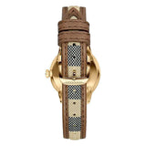 Burberry The Classic Gold Dial Brown Leather Strap Watch for Women - BU10114 Authentic Buy Shop Now