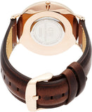 Daniel Wellington Classic Bristol White Dial Brown Leather Strap Watch For Men - DW00100009 Authentic Buy Shop Now