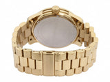 Michael Kors Slim Runway Analog Gold Dial Gold Steel Strap Watch For Women - MK3739 Authentic Buy Shop Now