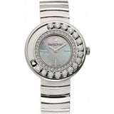 Swarovski Lovely Crystal Mother of Pearl Dial Silver Steel Strap Watch for Women - 1160307 Authentic Buy Shop Now