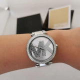 Michael Kors Parker Quartz Silver Dial Silver Steel Strap Watch For Women - MK6658 Authentic Buy Shop Now