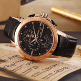 Maserati Ingegno Chronograph Brown Dial Brown Leather Strap Watch For Men - R8871619001 Authentic Buy Shop Now