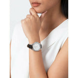 Coach Boyfriend Silver Dial Black Leather Strap Watch for Women - 14503152 Authentic Buy Shop Now