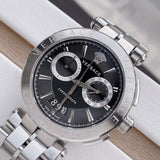 Versace Quartz Black Dial Silver Steel Strap Watch For Men - VBR080018 Authentic Buy Shop Now