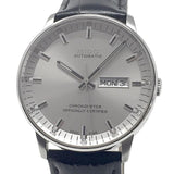 Mido Comander II Automatic Chronometer Silver Dial Black Leather Strap Watch For Men - M021.431.16.031.00 Authentic Buy Shop Now