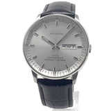 Mido Comander II Automatic Chronometer Silver Dial Black Leather Strap Watch For Men - M021.431.16.031.00 Authentic Buy Shop Now