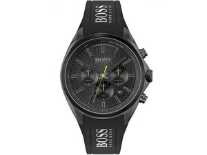 Hugo Boss Distinct Black Dial Black Silicone Strap Watch for Men - 1513859 Authentic Buy Shop Now