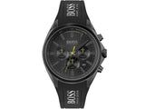 Hugo Boss Distinct Black Dial Black Silicone Strap Watch for Men - 1513859 Authentic Buy Shop Now