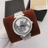 Michael Kors Parker Quartz Silver Dial Silver Steel Strap Watch For Women - MK6658 Authentic Buy Shop Now