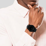 Movado Bold Black Dial Black Steel Strap Watch For Men - 3600047 Authentic Buy Shop Now