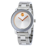 Movado Bold Silver Dial Silver Steel Strap Watch For Women - 3600084 Authentic Buy Shop Now