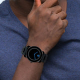 Movado Bold TR90 Black Dial Black Steel Strap Watch for Men - 3600099 Authentic Buy Shop Now