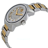 Movado Bold Silver Dial Two Tone Steel Strap Watch For Women - 3600256 Authentic Buy Shop Now