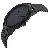 Movado Bold Black Dial Black Mesh Bracelet Watch For Men - 3600261 Authentic Buy Shop Now