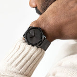 Movado Bold Black Dial Black Mesh Bracelet Watch For Men - 3600261 Authentic Buy Shop Now