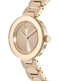 Movado Bold Rose Gold Dial Rose Gold Steel Strap Watch for Women - 3600387 Authentic Buy Shop Now
