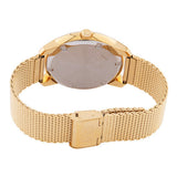 Movado Bold Diamonds Gold Dial Gold Mesh Bracelet Watch For Men - 3600460 Authentic Buy Shop Now