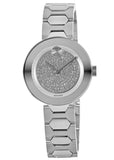 Movado Bold Silver Dial Silver Steel Strap Watch For Women - 3600567 Authentic Buy Shop Now