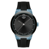 Movado Bold Fusion Black Dial Black Rubber Strap Watch for Men - 3600626 Authentic Buy Shop Now