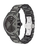 Movado Bold Verso Grey Dial Grey Steel Strap Watch for Men - 3600860 Authentic Buy Shop Now
