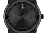 Movado Bold Verso Black Dial Black Steel Strap Watch for Men - 3600863 Authentic Buy Shop Now