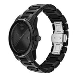 Movado Bold Verso Black Dial Black Steel Strap Watch for Men - 3600863 Authentic Buy Shop Now
