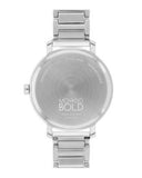 Movado Museum Classic Diamonds Black Dial Silver Steel Strap Watch for Men - 0607201 Authentic Buy Shop Now