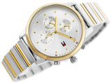 Tommy Hilfiger Blake Silver Dial Two Tone Steel Strap Watch for Women - 1781908 Authentic Buy Shop Now