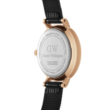 Daniel Wellington Petite Reading White Dial Black Leather Strap Watch For Women - DW00100173 Authentic Buy Shop Now
